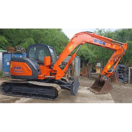 Miniescavatore FIAT-KOBELCO E80 Evolution (80 q.li)